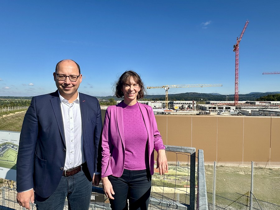 OB Dr. Ruf trifft neue JVA-Leiterin Hörter